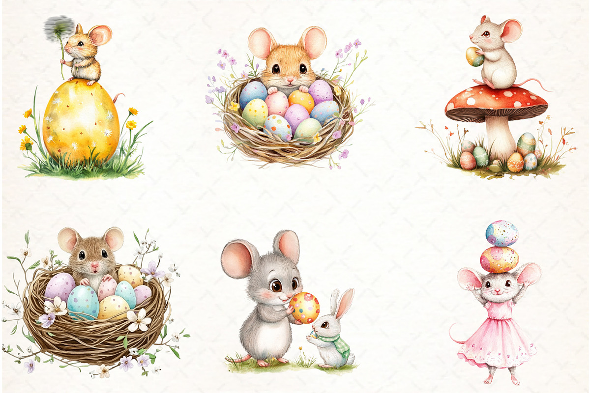 Burgundy Spring Sublimation Clipart, an Illustration by Watercolor design (Photo 4 of 4)