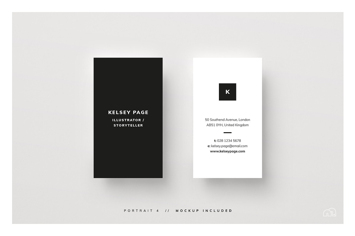 Business Card - Kelsey, a Business Card Template by bilmaw creative (Photo 9 of 10)
