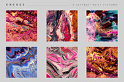 Emerge: 12 Abstract Paint Textures, a Texture Graphic by Chroma Supply (Thumbnail 9 of 13)