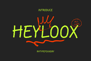 Heyloox Font