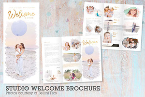 PG026 Studio Welcome Trifold Flyer