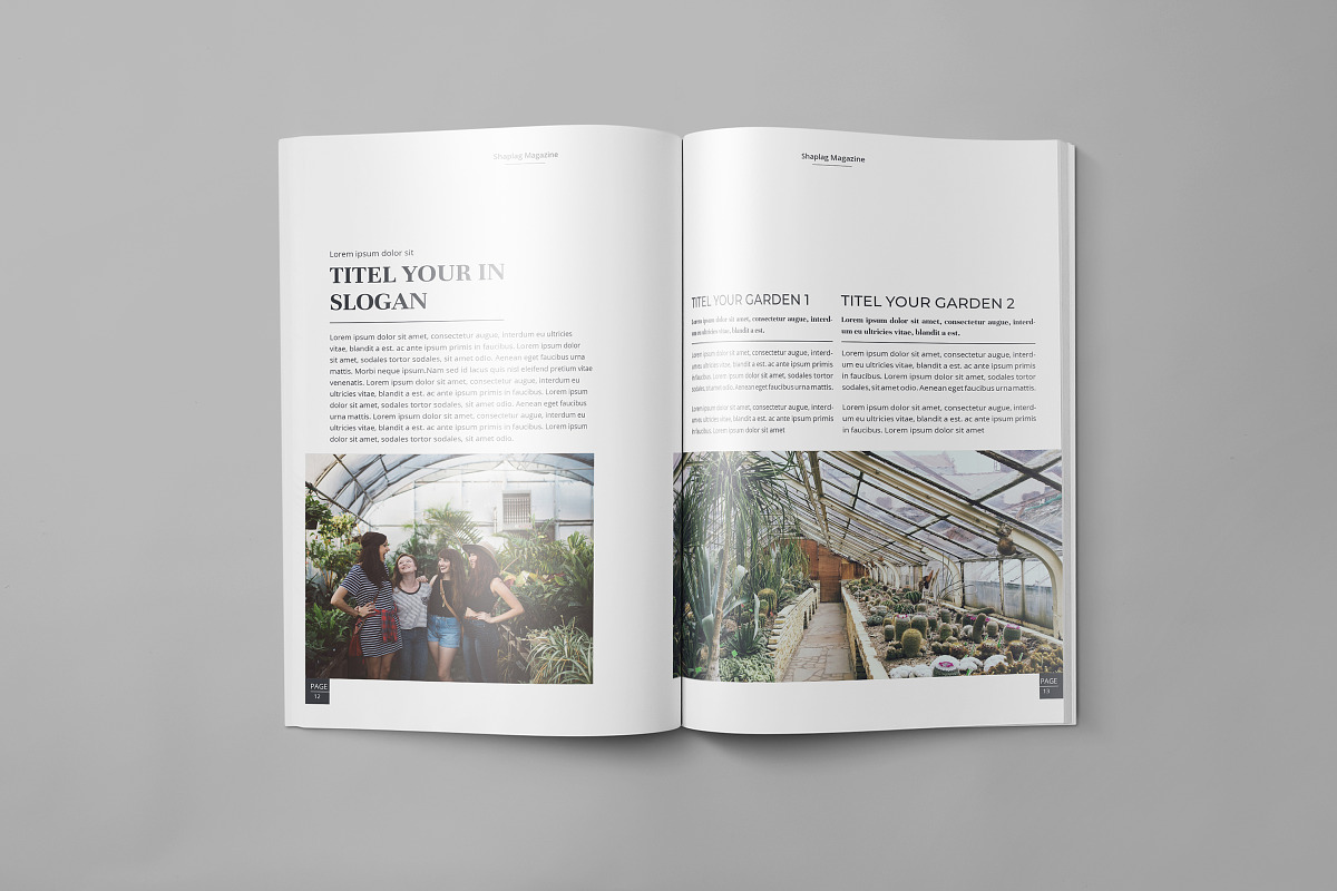 Magazine Layout Template, a Magazine Template by obidullah_01 (Photo 8 of 9)