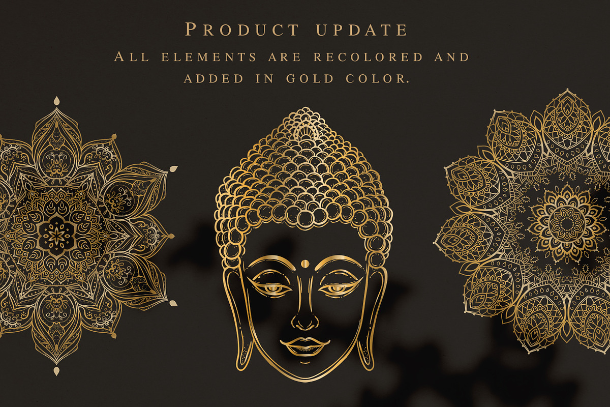 71 items India Dreams Ethnic Set, an Illustration by anvinoart (Photo 16 of 16)