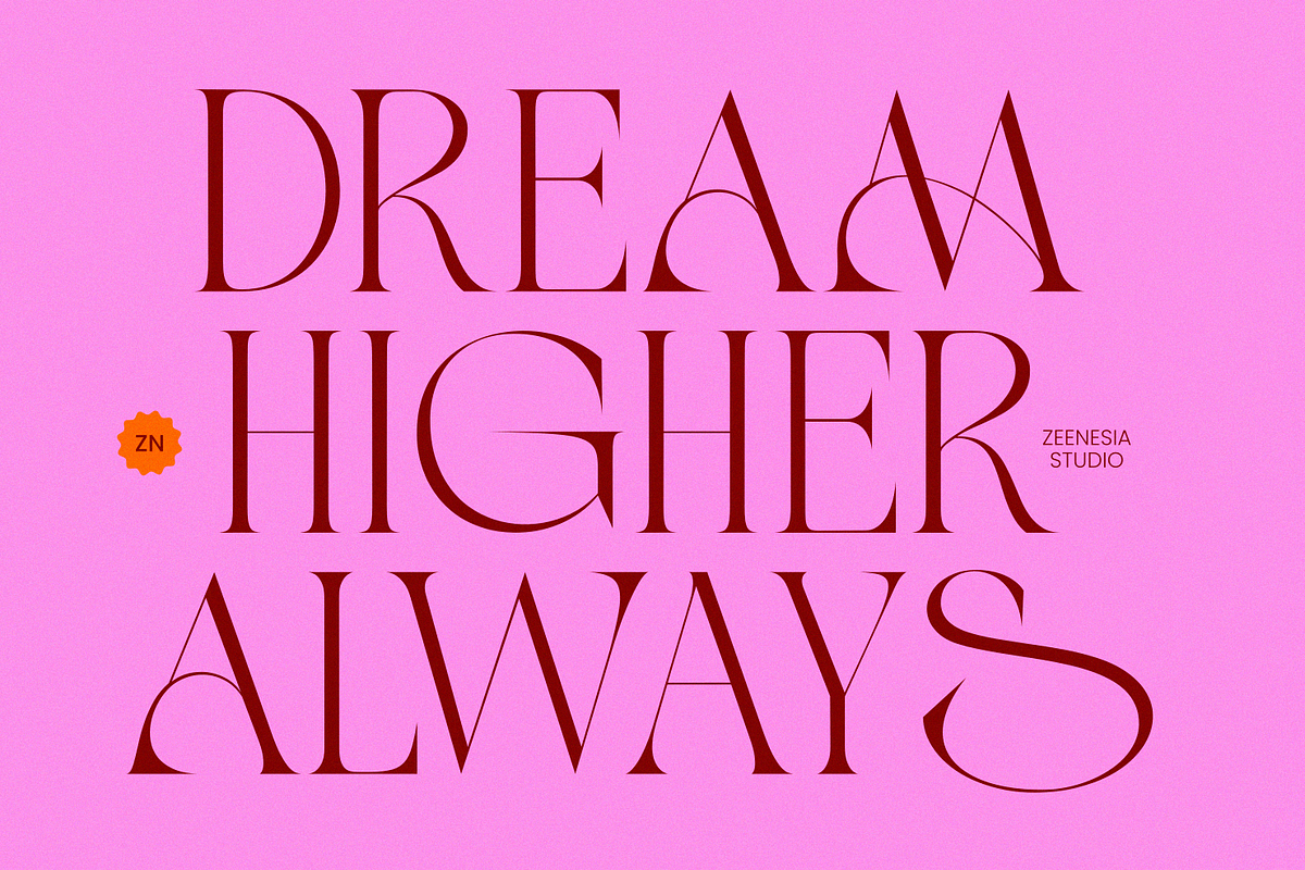 Maison Salome, a Serif Font by zeenesia (Photo 6 of 16)
