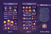 Halloween Match-3 Game UI Kit, an UI Kit Template by Nearbirds (Thumbnail 7 of 7)
