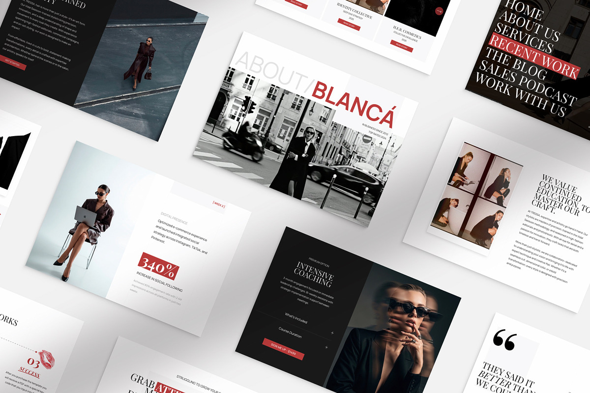 Squarespace Template for Coaching preview 4