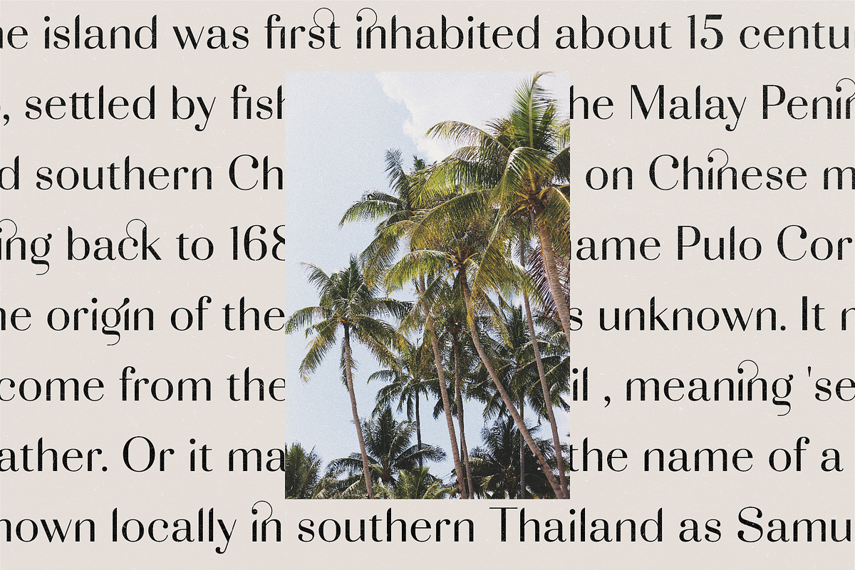 Adagio Decorative Ligature Font Duo, a Sans Serif Font by Studio Aurora (Photo 11 of 12)