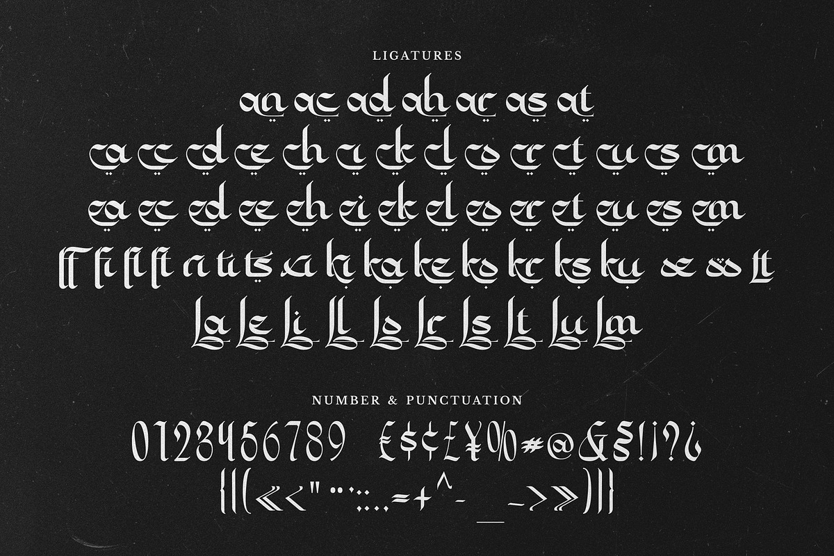 Muqodimah - Arabic Style Decorative, a Font by agnyhasyastudio (Photo 16 of 16)