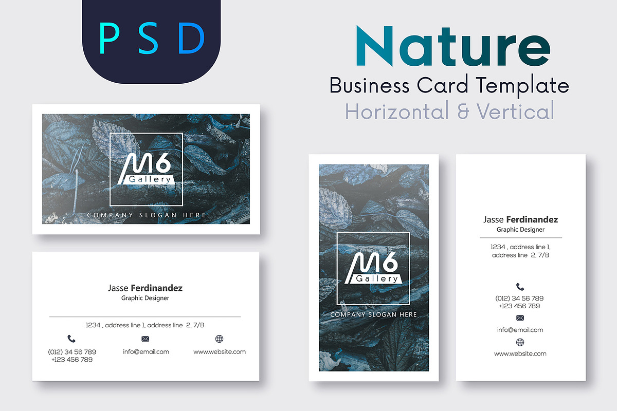 Unique 50 Business Card Bundle, a Business Card Template by M6 Gallery (Photo 32 of 151)