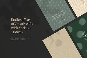 25 Watercolor Polka Dot Patterns