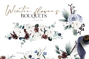 Watercolor flower - Winter flowers, an Illustration by Beigetime (Thumbnail 6 of 8)