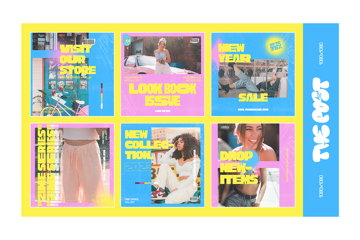 Gomu Gomu No - Instagram Template, a Social Media Template by Sixtysix Labs (Photo 3 of 6)