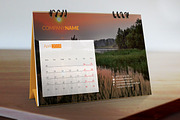 Desk Calendar (Template) 2018, a Stationery Template by graphicbox (Thumbnail 7 of 7)