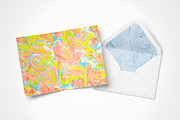 Organic Marbling Ebru Textures, a Texture Graphic by P.F. Creative Lab (Thumbnail 2 of 5)