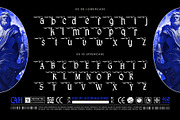 Virtus Gloria Typeface, a Blackletter Font by alit design (Thumbnail 10 of 16)