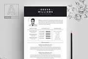 Professional Resume Template William, a Resume Template by AdeevaResume (Thumbnail 2 of 4)