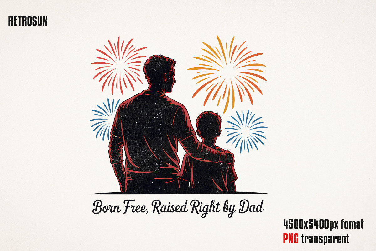 4th of July Father’s Day PNG Bundle, an Object Graphic by GlitterCraft (Photo 28 of 61)