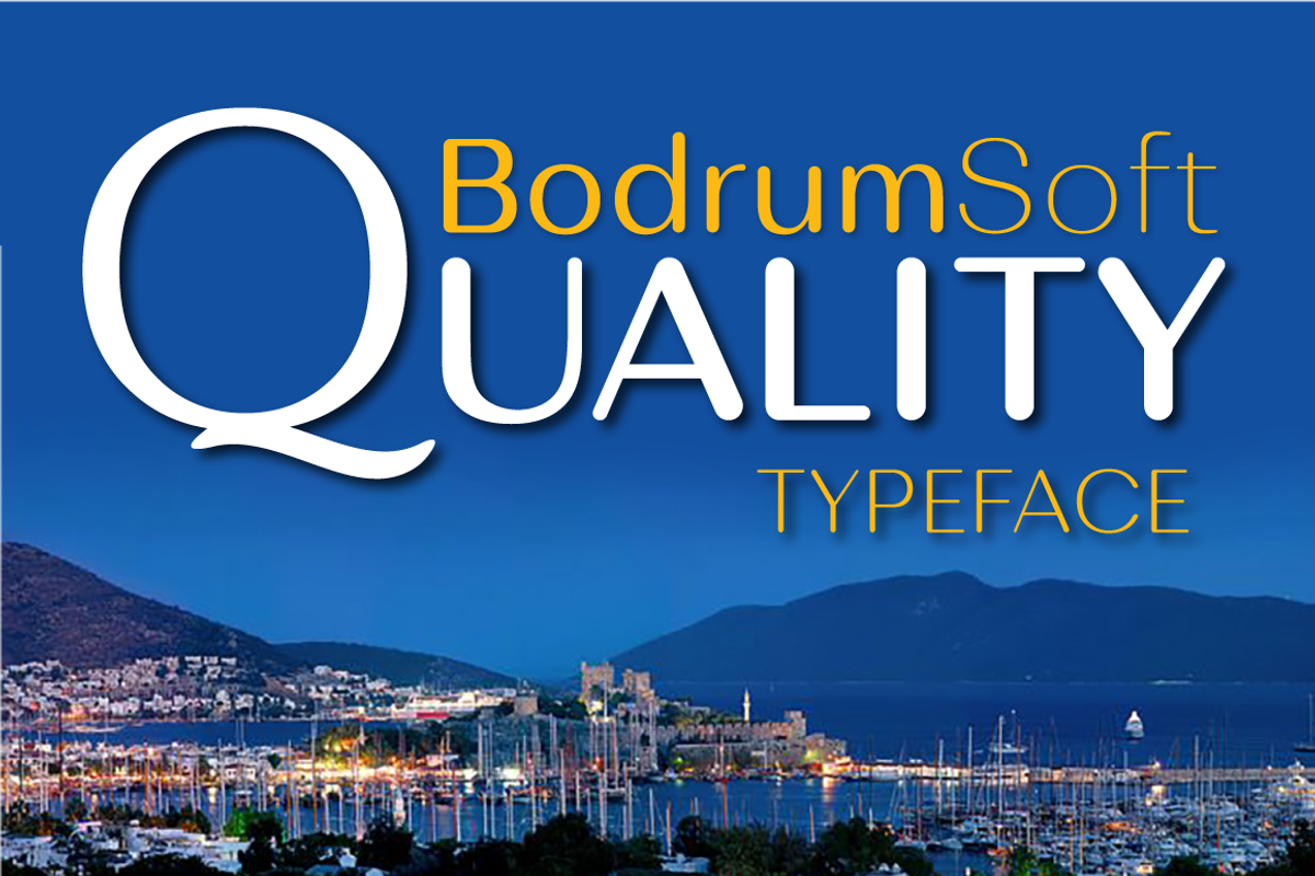 Bodrum Soft - 30% SAVE, a Sans Serif Font by BULENT YUKSEL (Photo 11 of 12)