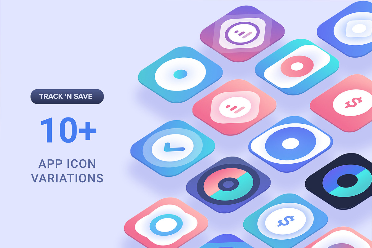 Track and Save Dashboard UI Kit, an App Template by Zhenya_ux (Photo 4 of 4)