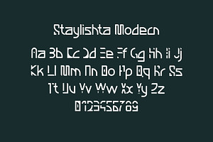 Staylishta Typeface