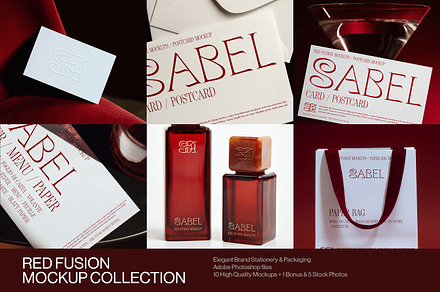 Sabel Branding Stationery Mockups