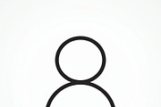 Vector Modern Mobile UI Icons, an Outline Icon by adenpinkstore (Thumbnail 6 of 14)