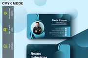 Professional business card template, a Business Card Template by kamalrawat_gd (Thumbnail 1 of 2)