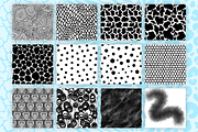 Animal Print Pattern brushes, a Brush Add-On by cugypress (Thumbnail 5 of 7)