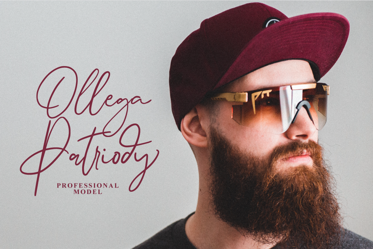 Modwilles - Handwritten Signature, a Script Font by tebaltipislab (Photo 8 of 9)