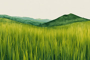 Painted Artistic Landscape Bundle, a Background Photo by M9 Design (Thumbnail 6 of 15)