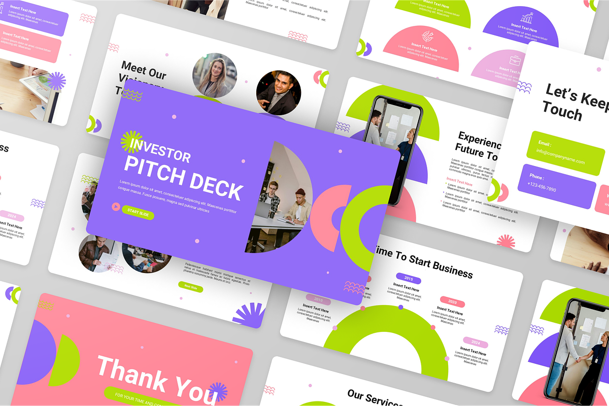 Investor Pitch Deck Keynote, a Presentation Template by Annora Studio (Photo 4 of 5)
