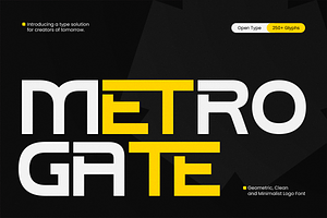 Metro Gate – Sans Serif Font