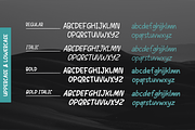 Sans Andreas // Handwritten family, a Sans Serif Font by Java pep (Thumbnail 5 of 8)