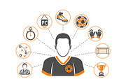 Soccer Themes, a Sport Illustration by TAlex (Thumbnail 4 of 7)