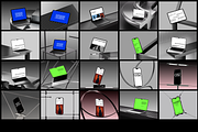 Metallic Apple Device Mockups, a Device Mockup by Wannathis.one (Thumbnail 2 of 10)