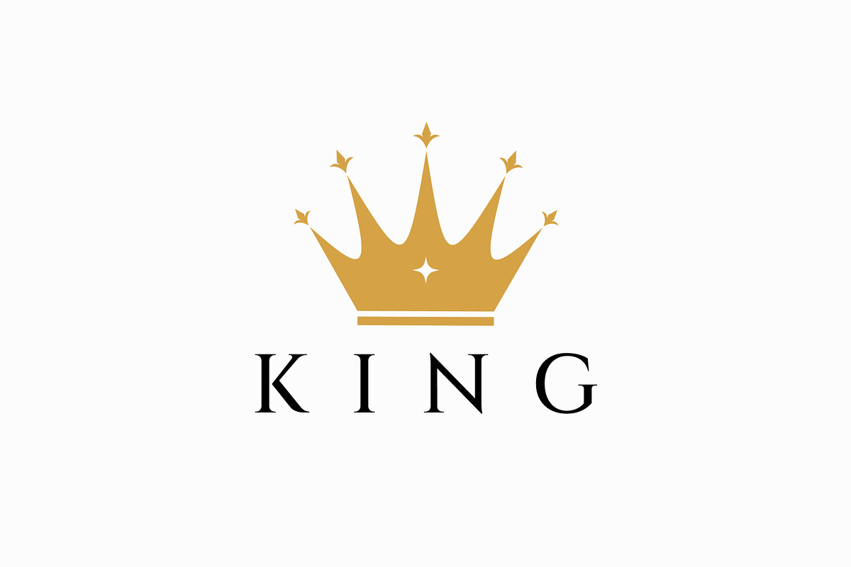 Gold Crown King Premium Luxury Logo, a Branding & Logo Template by Signatoro (Photo 1 of 3)