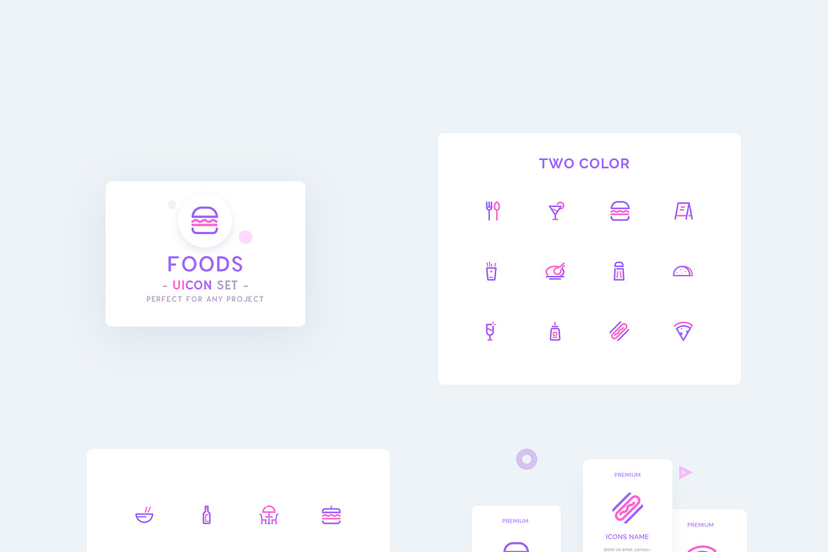 UICON - Restaurant Icons Set, an Outline Icon by CCS Type (Photo 7 of 7)