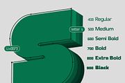 SK Clumster Sans — Modern Sans Serif, a Font by Shriftovik Type Foundry (Thumbnail 3 of 20)