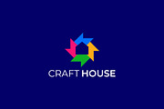 Craft and Art House Logo Concept, a Branding & Logo Template by Signatoro (Thumbnail 2 of 3)