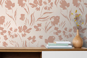 Powder Flower Prints, a Pattern Graphic by MalyskaStudio (Thumbnail 3 of 13)