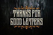 Santiago, a Blackletter Font by Muntab_Art (Thumbnail 6 of 6)