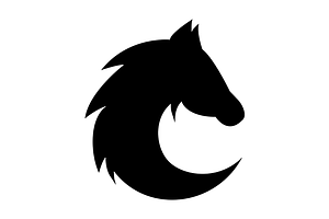 Horse Tattoo Vector