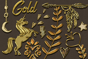 Gold Bling Photoshop Layer Styles