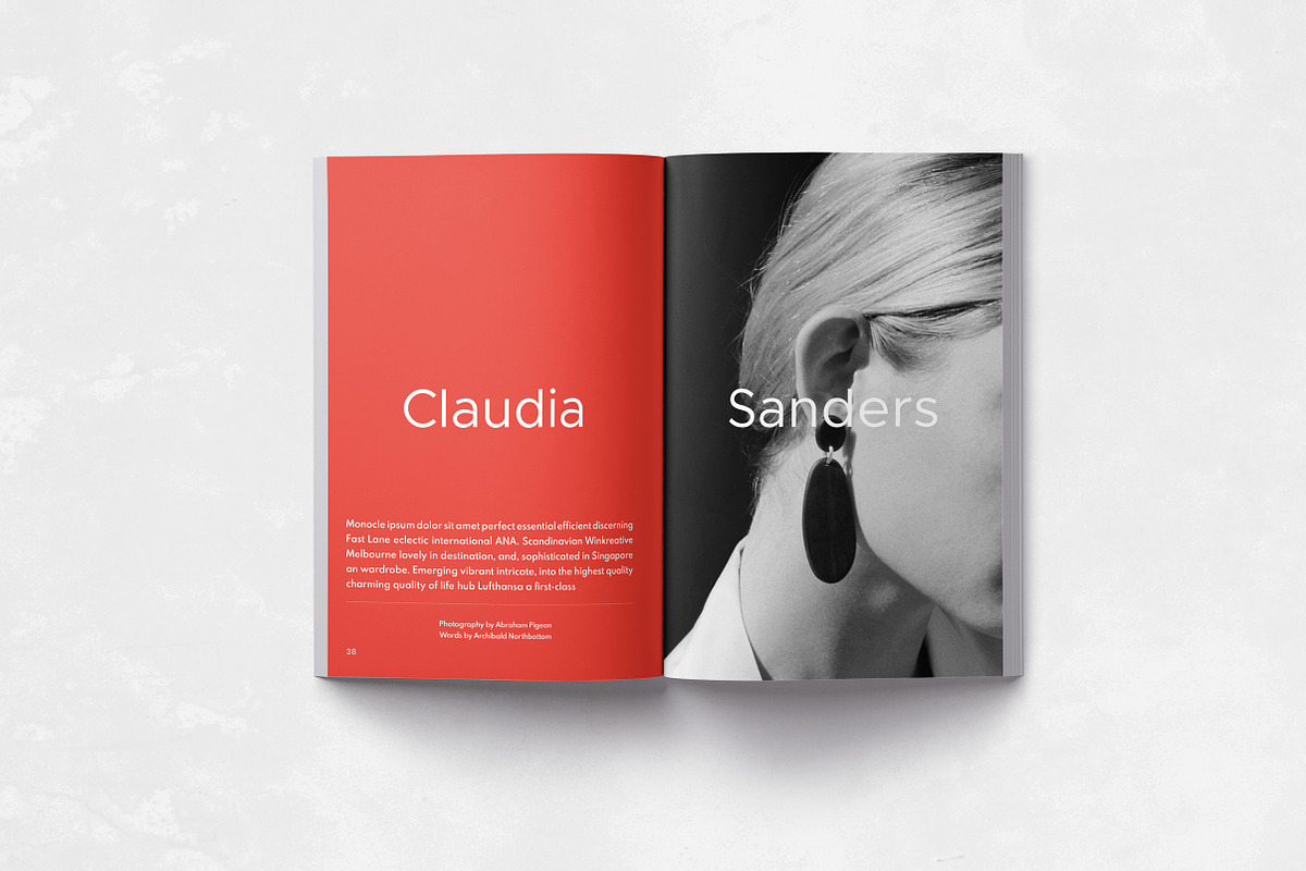 Fashion+Lifestyle Magazine, a Magazine Template by T E M P L Y (Photo 6 of 9)