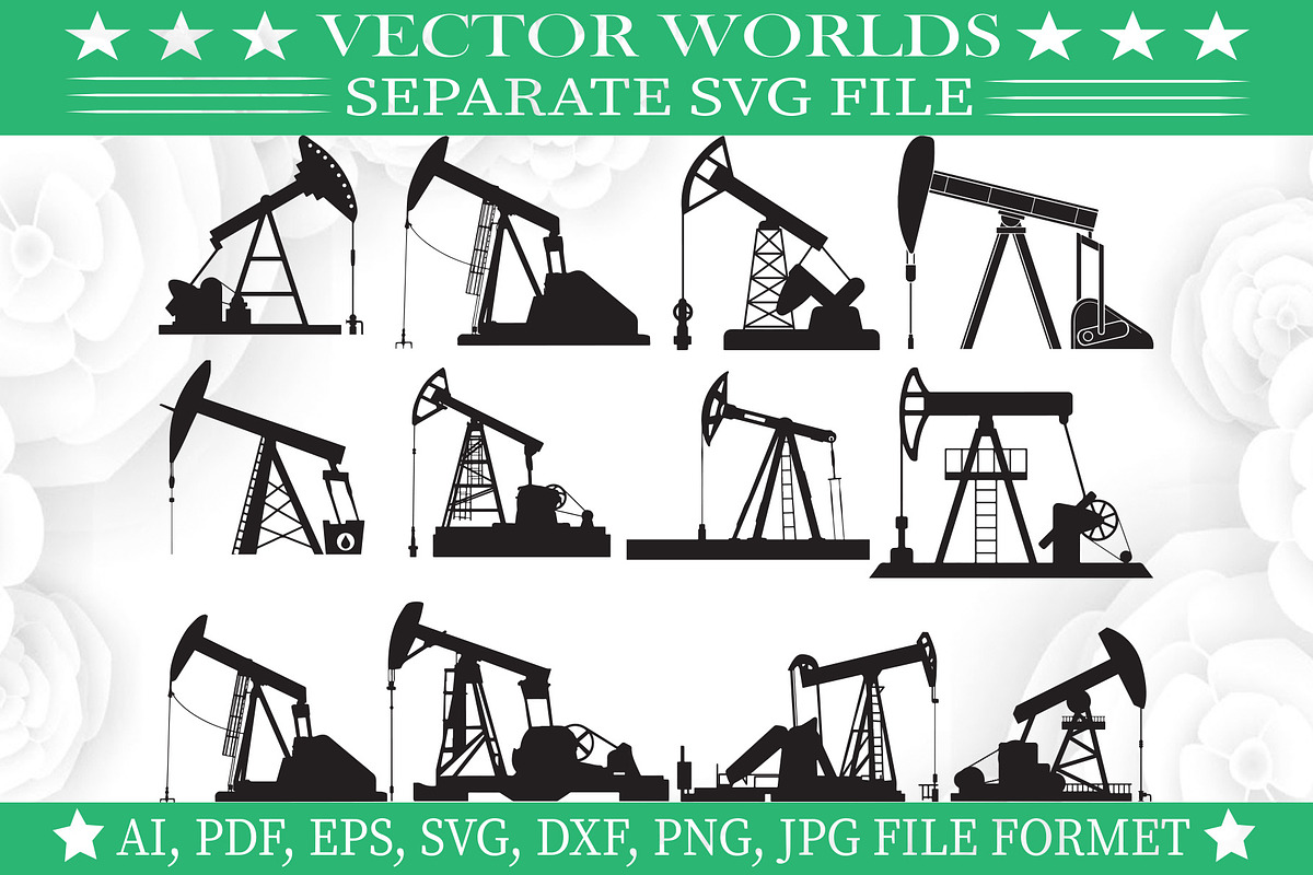 Oil Pump Svg, Oil, Pump Svg, an Object Graphic by VectorWorlds (Photo 2 of 3)