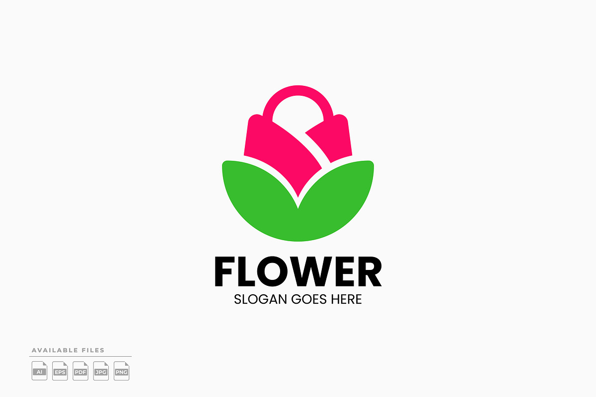 Flower Shop Logo, a Branding & Logo Template by Zeer Graphic
