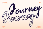 CS Sachie Pixel, a Script Font by Craft Supply Co. (Thumbnail 6 of 8)