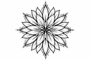 Mandala Pattern Coloring Bundle, a Graphic by Gfx_Store (Thumbnail 2 of 11)