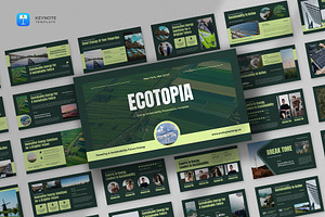 Energy & Sustainability Keynote, a Presentation Template by fluffstudio