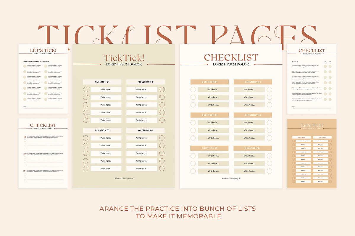Course Workbook Template – Canva, a Marketing Template by Eesome Design Studio (Photo 8 of 23)